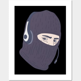 Scam Caller - Ski Mask - Vishing Posters and Art